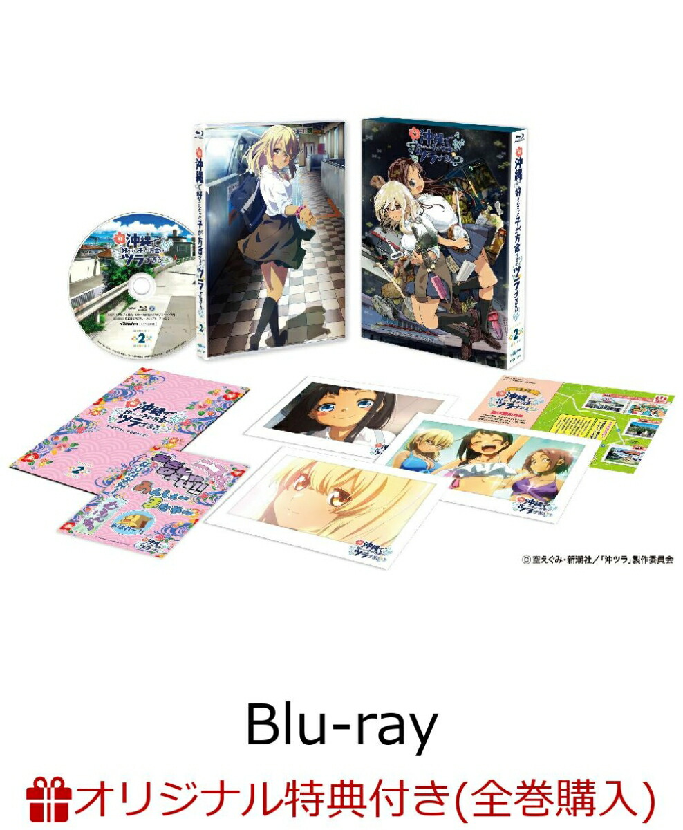 ブックス: 【ブックス限定全巻購入特典+先着特典】沖縄で好きになった子が方言すぎてツラすぎる 2【Blu-ray】(キャラファイングラフ2個セット(うち1つは新規アニメ描き下ろしイラスト)+クリアカード2枚セット(各巻絵柄違い)) - 空えぐみ - 2100014385457 : DVD