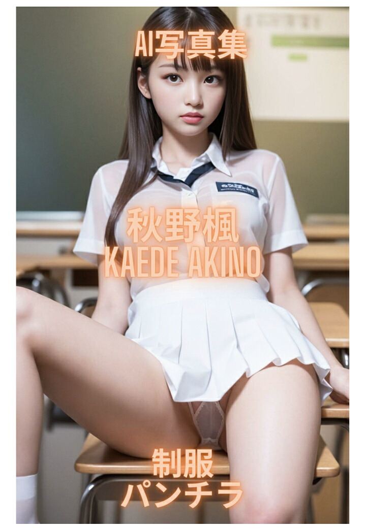 少女パンチラ画像 楽天ブックス: 【POD】AI写真集 秋野楓 Kaede Akino 制服パンチラ - Premium Girls - 2300000135459 :  本