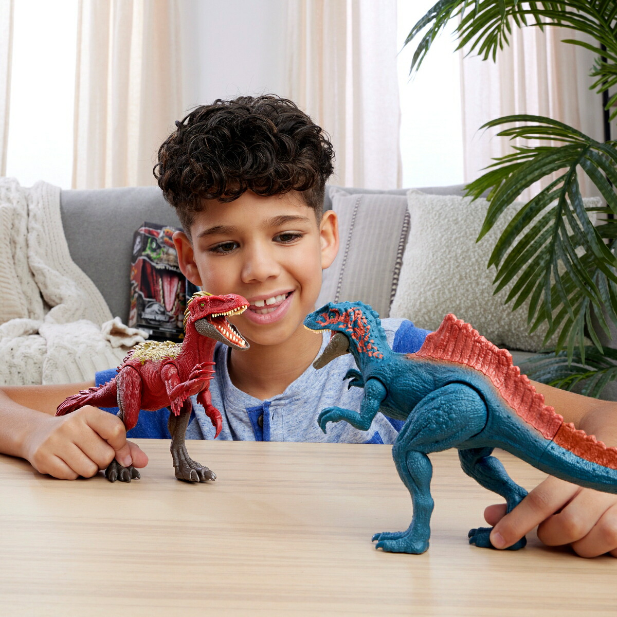 マテルジュラシックワールド(JURASSICWORLD)びりびりめくって！恐竜発掘サプライズAアソート子供向けフィギュア恐竜フィギュア2体BOX販売6歳からマルチJKN04-986A