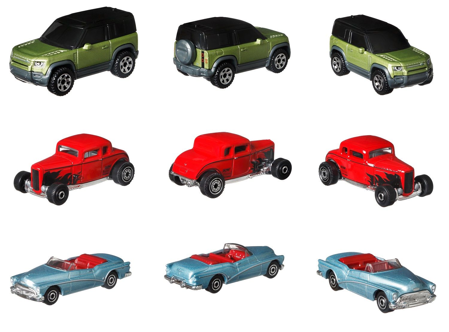 マッチボックス(Matchbox) ベーシックカー アソート MixA ミニカー24台