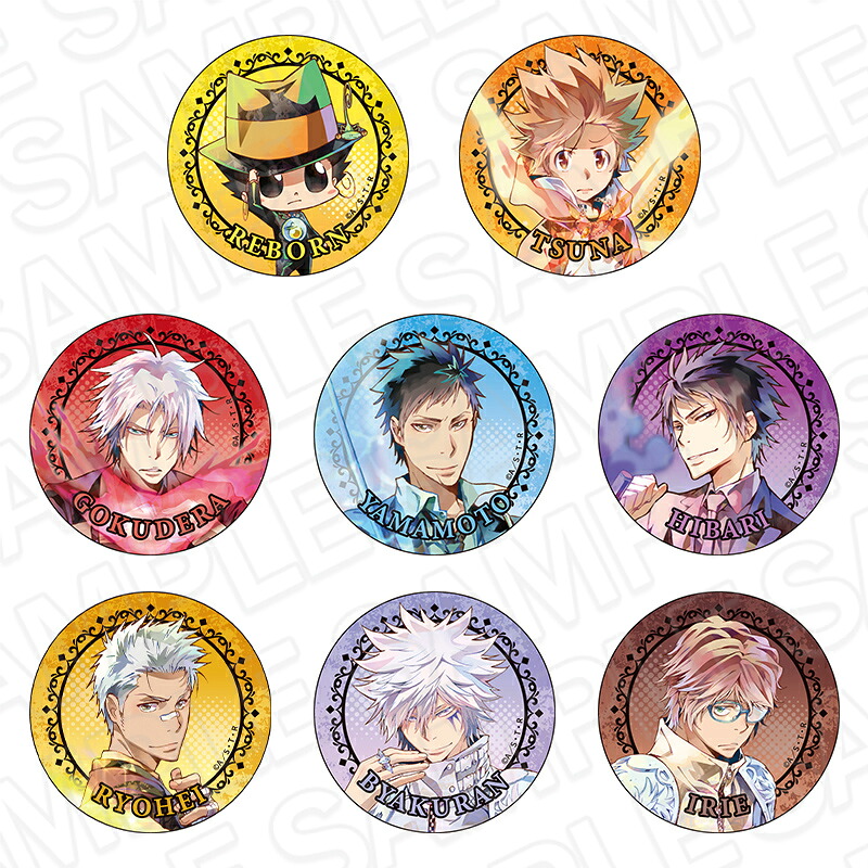 TVアニメ『家庭教師ヒットマンREBORN！』 ホログラムカンバッジ（ランダム） 未来編 ver．画像