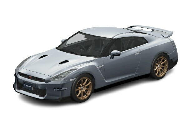 楽プラ スナップキット ニッサン R35 NISSAN GT-R 2024(アルティメイトメタルシルバー) 【No.03-UM】 (プラモデル)画像