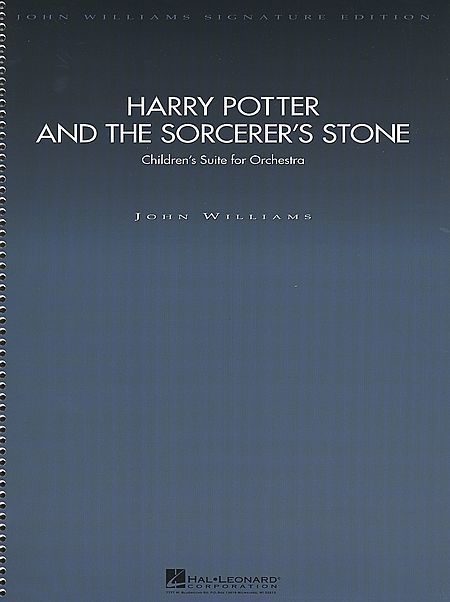 【輸入楽譜】ウィリアムズ, John: 子供のための管弦楽組曲「ハリー・ポッターと賢者の石」: 指揮者用大型スコア(デラックス・スコア)画像