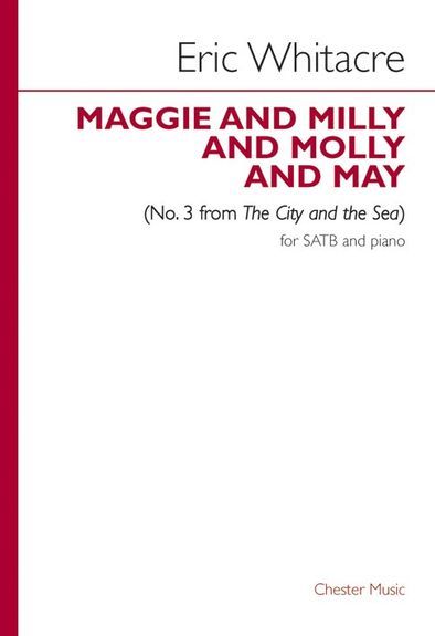 【輸入楽譜】ウィテカー, Eric: Maggie And Milly And Molly And May (No.3 from The City and the Sea)(S,A,T,B)画像