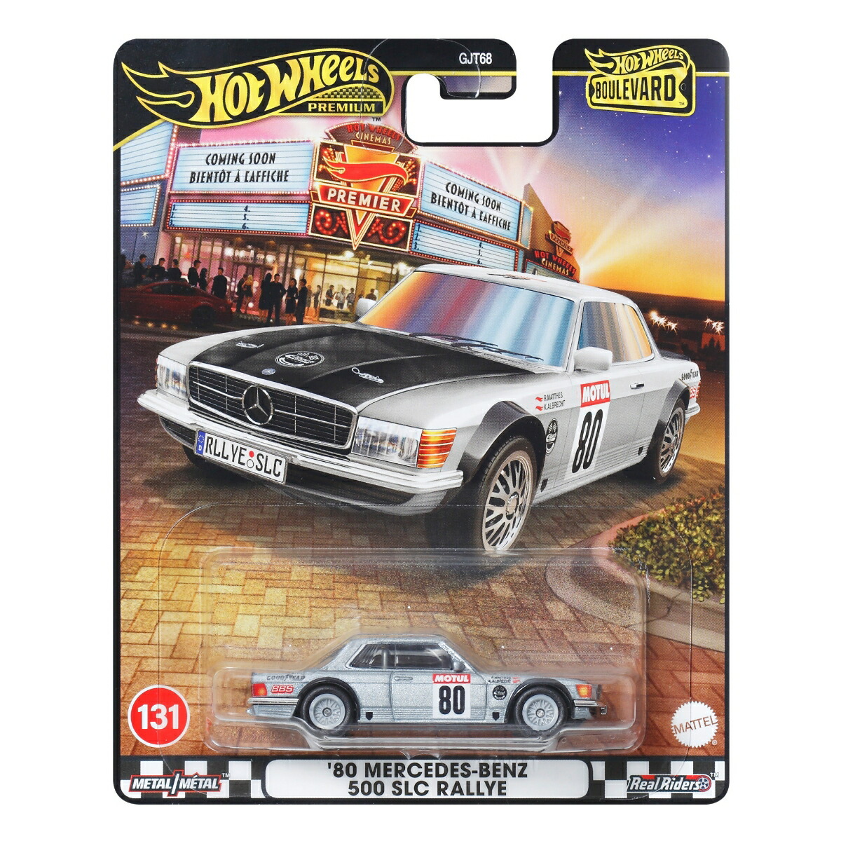 �ۥåȥ�������(HotWheels)�֡���С���'80��륻�ǥ����٥��500SLC��꡼���ʪ�������ߥ˥���3�Ф��饷��С�HRT63