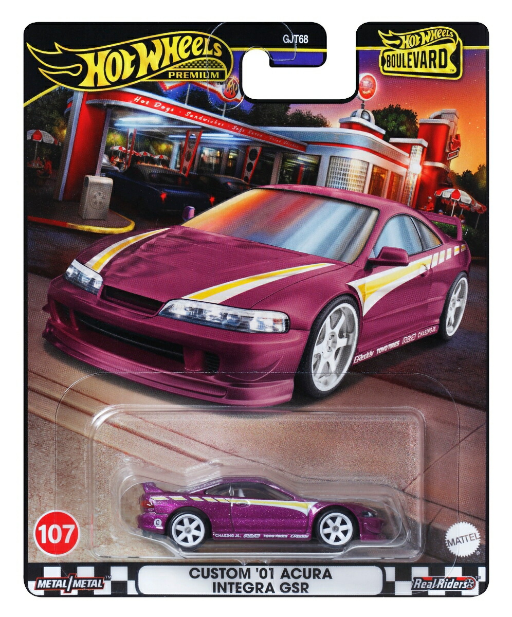 �ۥåȥ�������(HotWheels)�֡���С��ɥ�������'01������饤��ƥ���GSR���ʪ�������ߥ˥���3�Ф���ѡ��ץ�HRT77