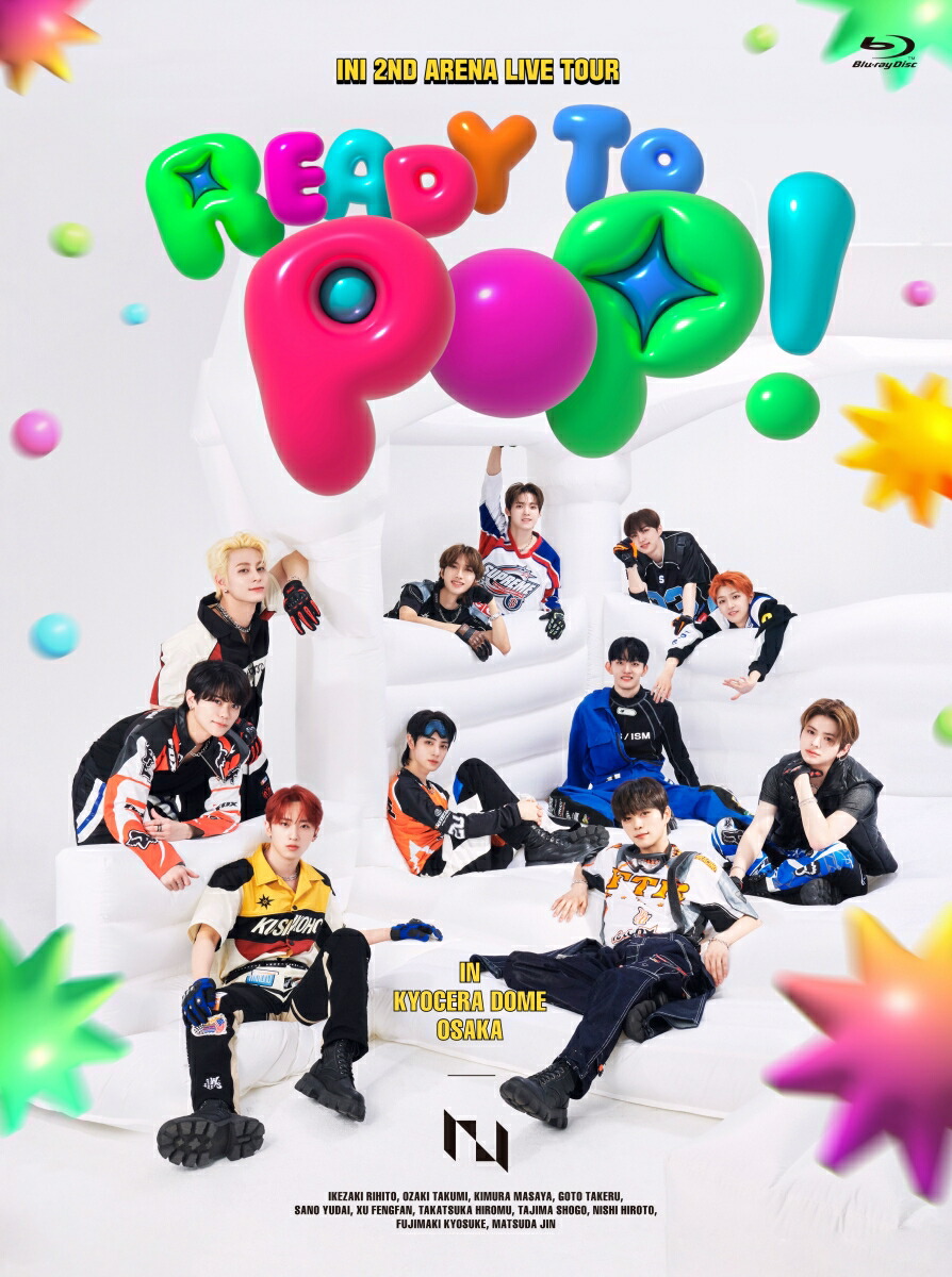 楽天ブックス: INI 2ND ARENA LIVE TOUR [READY TO POP!] IN KYOCERA DOME OSAKA(初回限定 版)【Blu-ray】 - INI - 4571487595526 : DVD