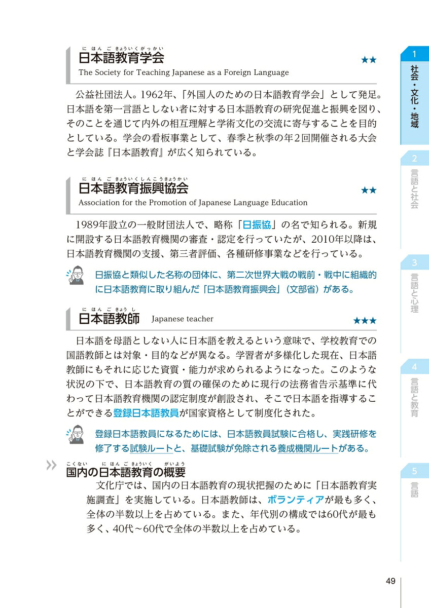 図表でスッキリわかる日本語教員試験合格キーワード1400[泉均]