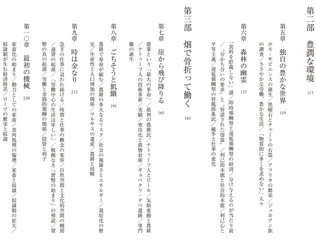 働き方全史「働きすぎる種」ホモ・サピエンスの誕生[ジェイムス・スーズマン]