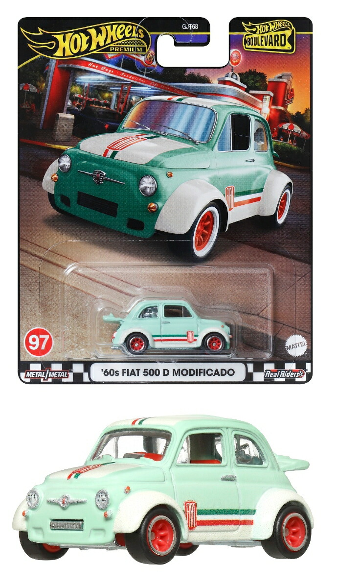ۥåȥ(HotWheels)֡С'60sեå500Dǥեɾʪߥ˥3Ф饰꡼HRT65