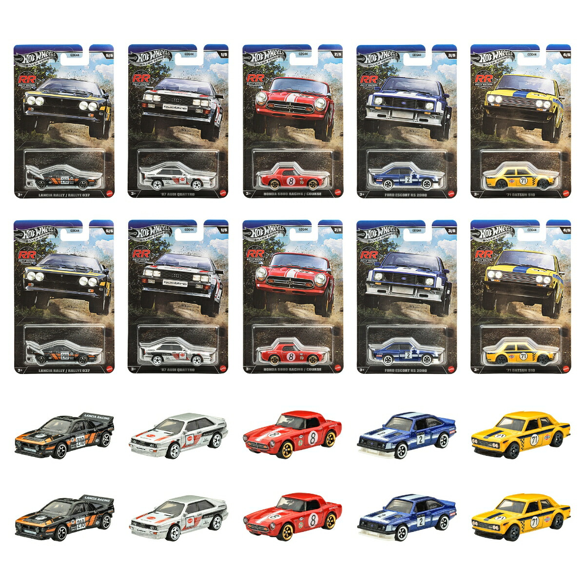 �ۥåȥ�������(HotWheels)�ơ��ޥ����ȥ⡼�ƥ��֥������ȥ�꡼���졼���������ʪ�������ߥ˥���10������BOX����3�Ф���ޥ��GDG44-987R