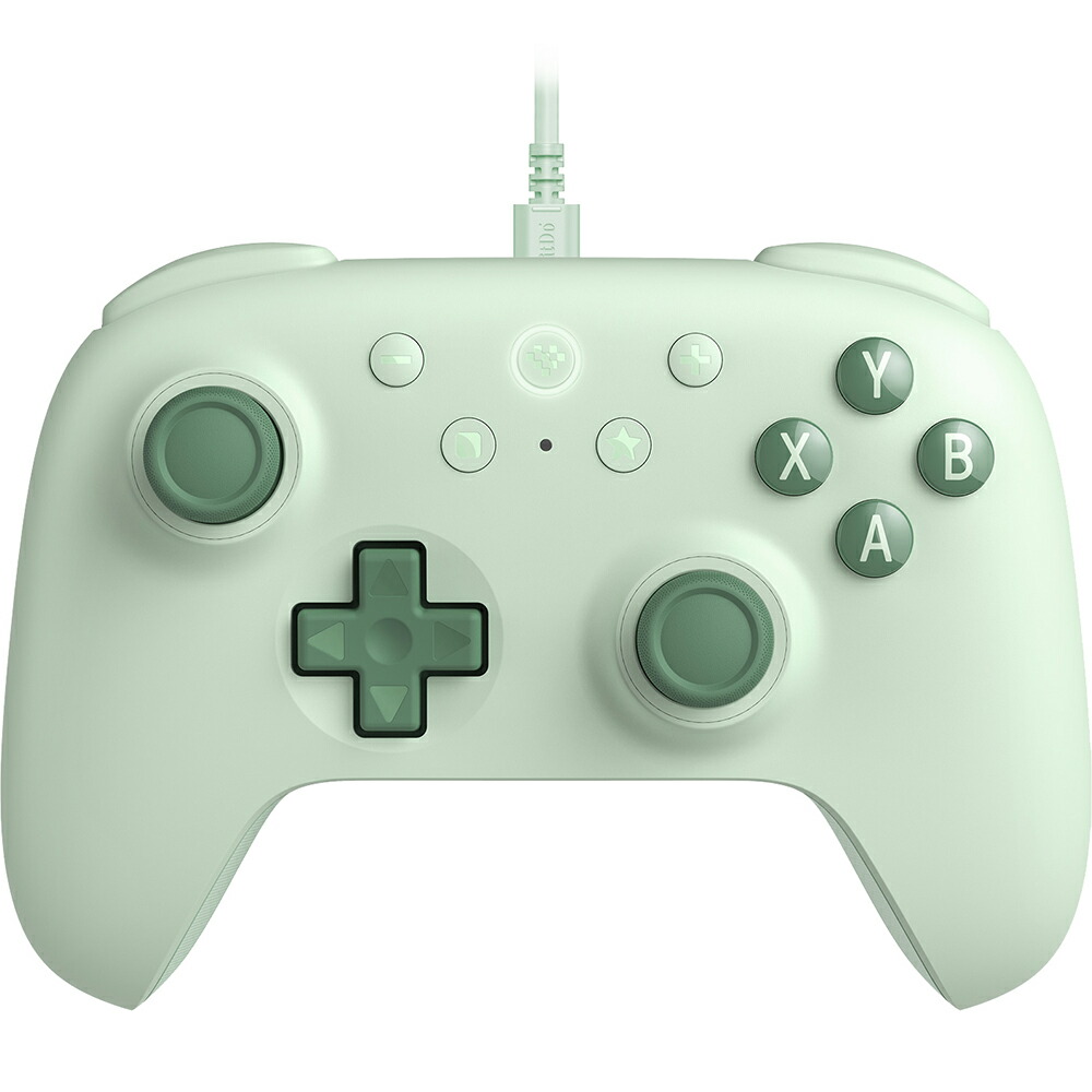 【PC/Android (9以上)対応】 8BitDo Ultimate 2C Wired Controller Green