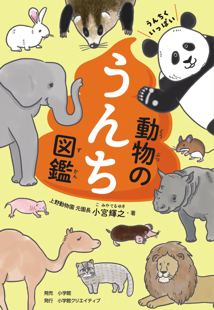 楽天ブックス うんちくいっぱい 動物のうんち図鑑 小宮輝之 本