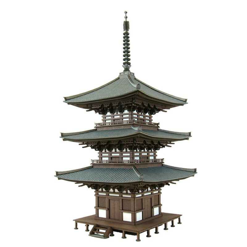 ブックス: みにちゅあーとキット 情景シリーズ 【三重塔】 1/80 【MK05-30】 (ペーパークラフト) - 玩具 - 4580236845621 : ゲーム