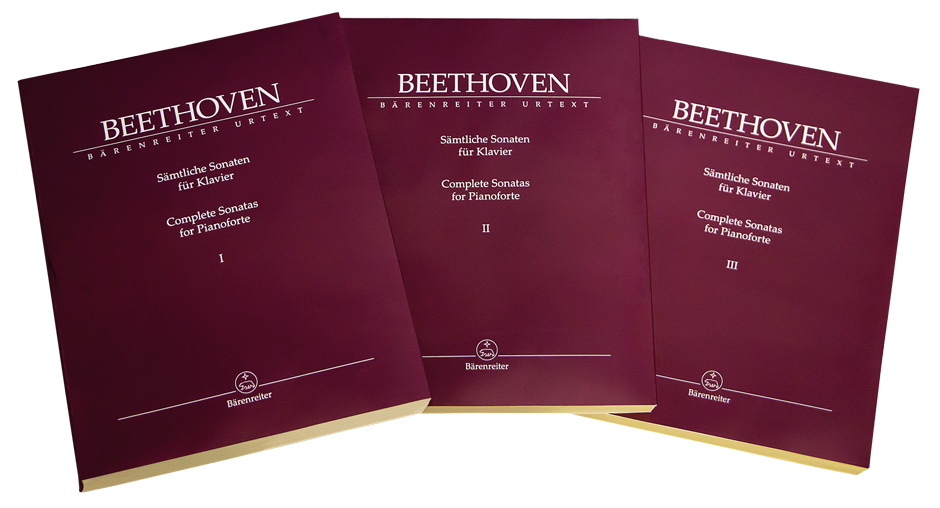 【輸入楽譜】ベートーヴェン, Ludwig van: ピアノ・ソナタ全集 全3巻セット/原典版/デル・マー編