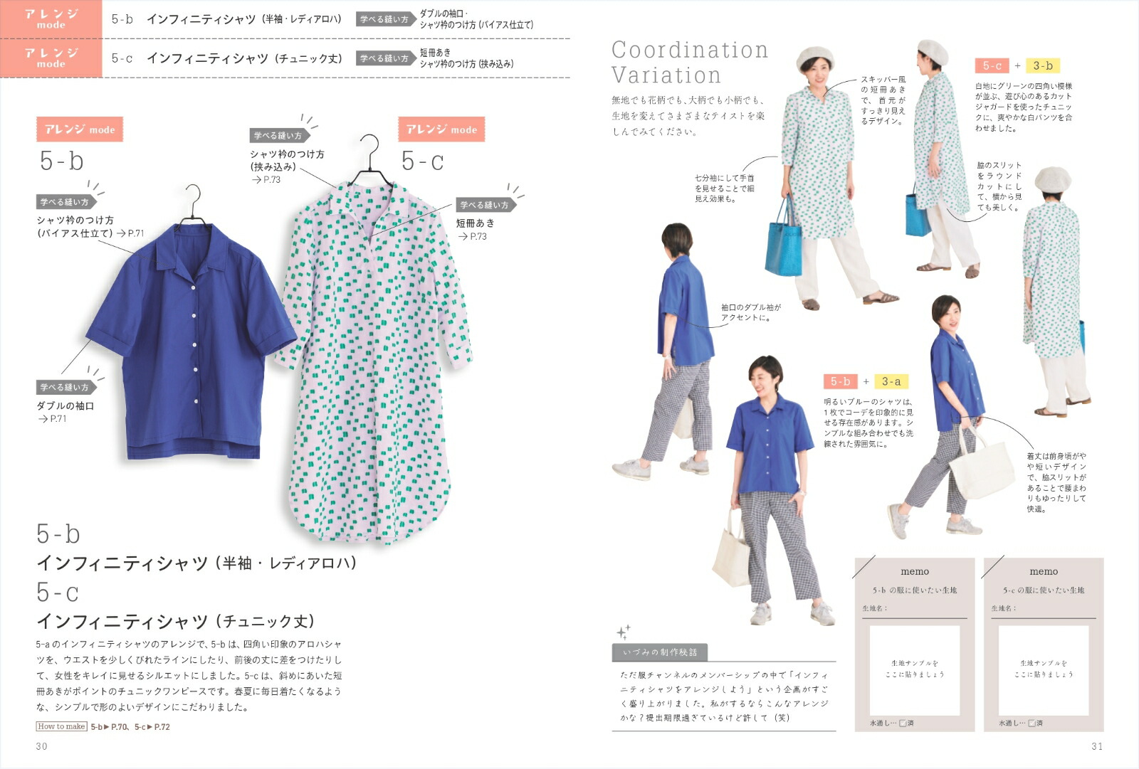 わたしの定番服ちゃんと学べて長く着られる服づくり[ただ服をつくるいづみ]