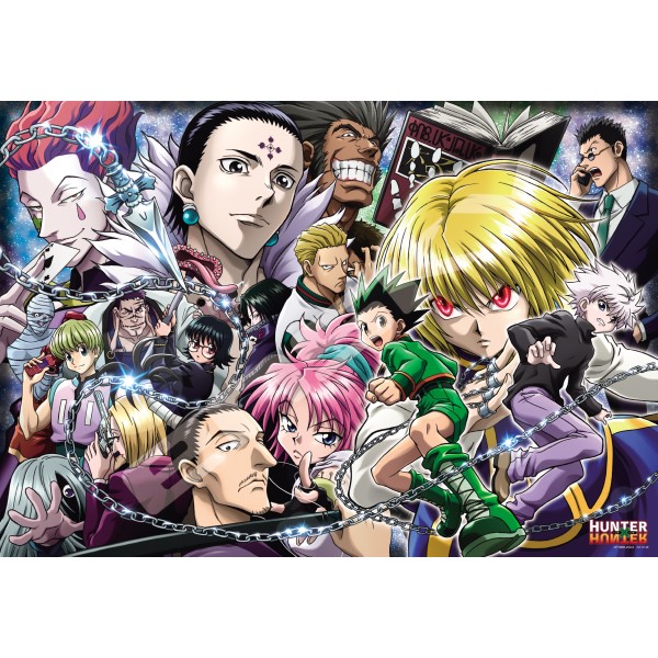 HUNTER×HUNTER 1000T-529　緋の目×対決×幻影旅団　ジグソーパズル1000ピース