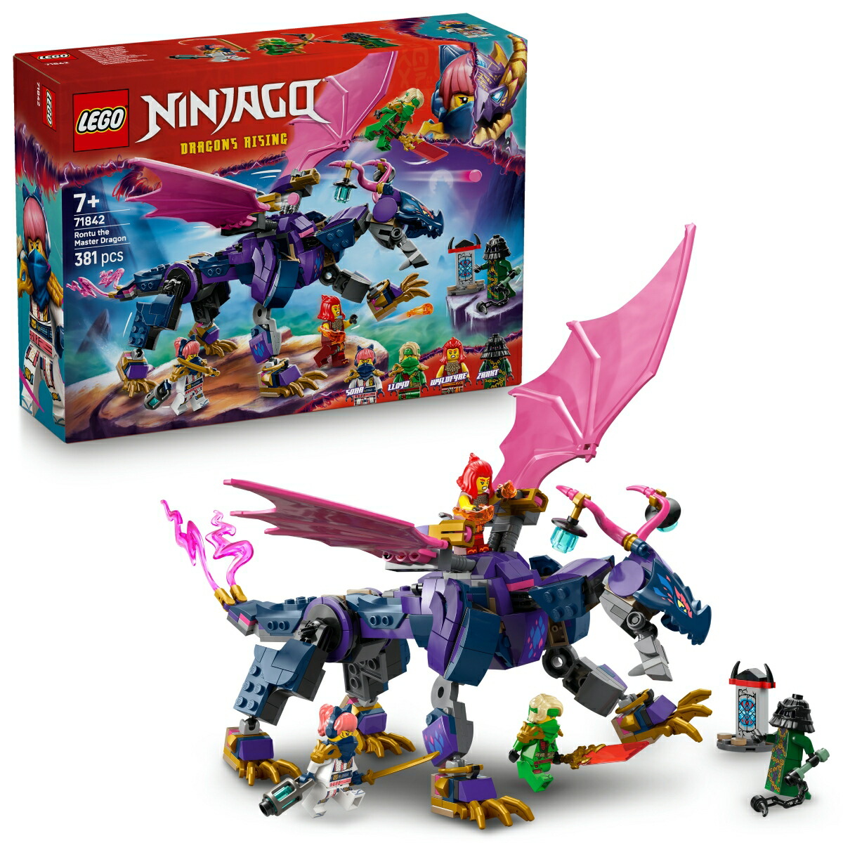 レゴ(LEGO) ニンジャゴー マスタードラゴン・ロンツー 71842 [ おもちゃ 玩具 プレゼント 7歳 8歳 9歳 ]画像