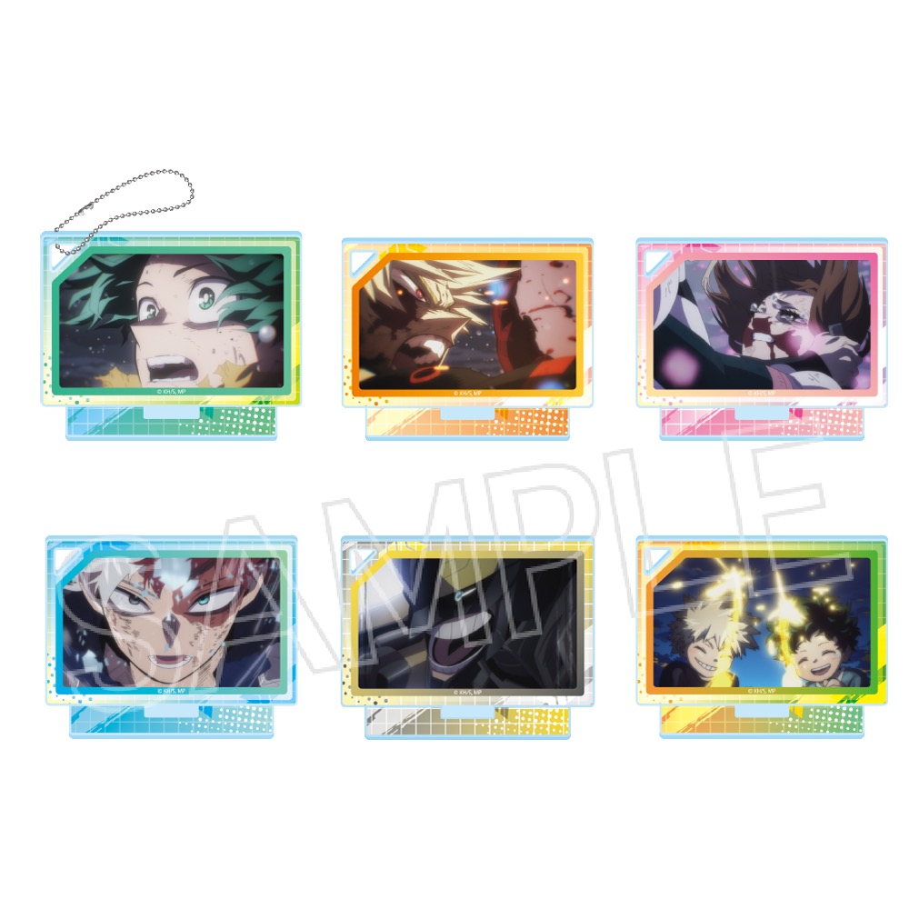 僕のヒーローアカデミア アクリルスタンドキーチェーン（BOX=6入）画像