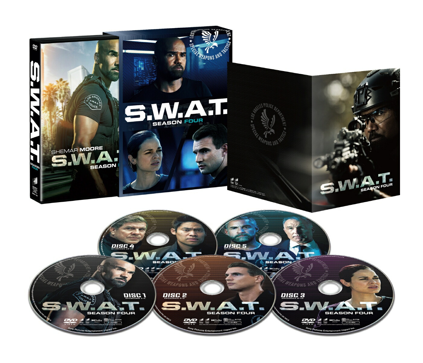 ブックス: S.W.A.T. シーズン4 DVDコンプリートBOX - パトリック・セント・エスプリト - 4547462125781 : DVD