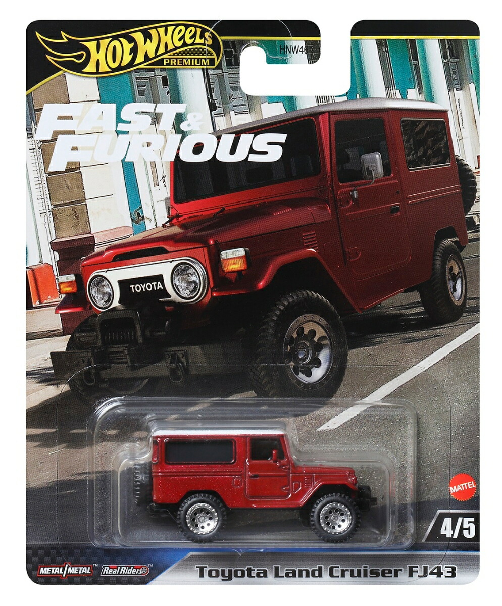 �ۥåȥ�������(HotWheels)�磻��ɡ����ԡ���-�ȥ西���ɥ��롼����FJ43���ʪ�������ߥ˥���3�Ф����å�HRT96
