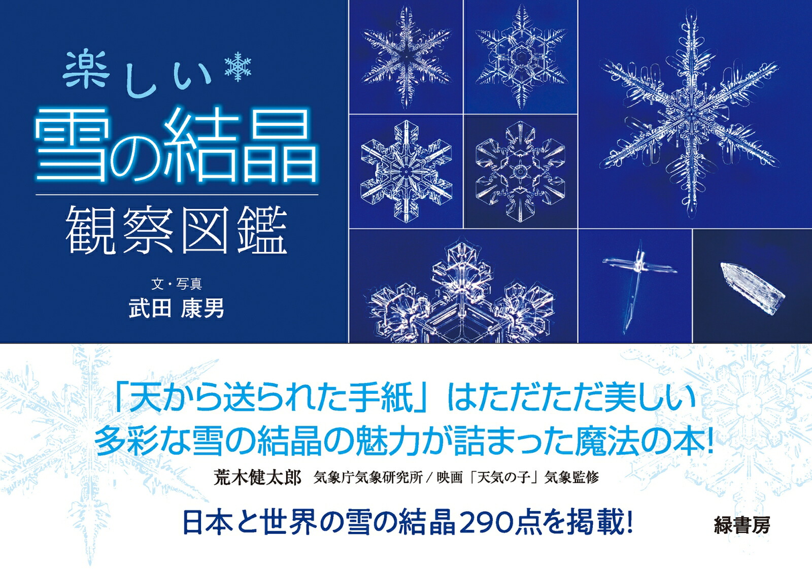 楽天ブックス 楽しい雪の結晶観察図鑑 武田 康男 本