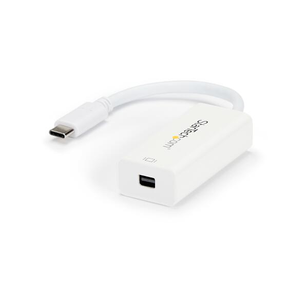 USB-C Mini DisplayPort 変換アダプタ 4K(3840 x 2160) 60Hz ホワイト