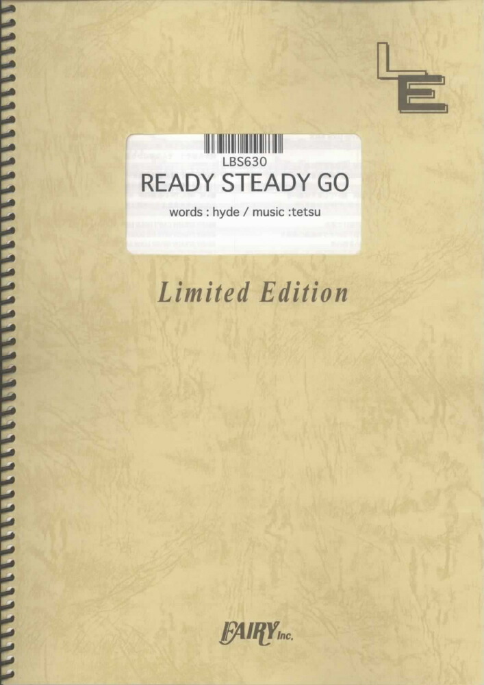 楽天ブックス Lbs630 Ready Steady Go ラルク アン シエル 本