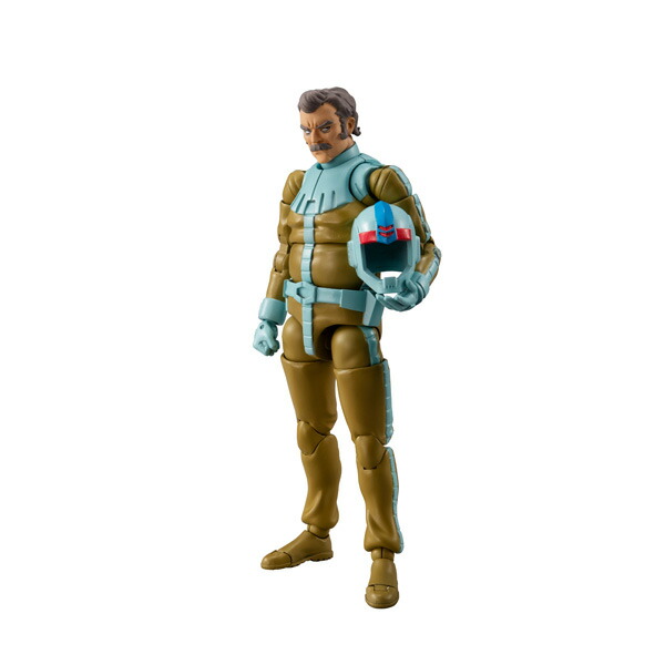 G.M.G. COLLECTION 08 『機動戦士ガンダム』 ジオン公国軍 ランバ・ラル ノーマルスーツVer. (塗装済み可動フィギュア)画像
