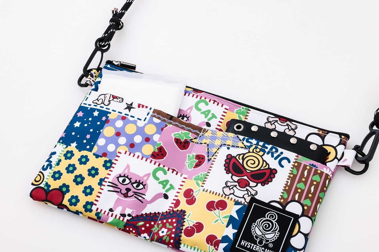 HYSTERICMINISQUAREBAG&SACOCHEBOOKSCRAPPATCHWORKver.