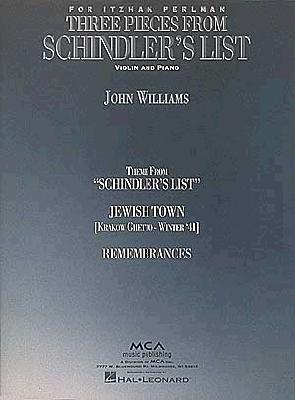 楽天ブックス Three Pieces From Schindler S List Violin And Piano J Williams 洋書