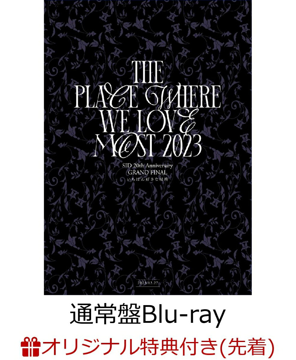【楽天ブックス限定先着特典】SID20thAnniversaryGRANDFINAL「いちばん好きな場所」(通常盤Blu-ray)【Blu-ray】(オリジナルクリアファイル(A4サイズ))[シド]