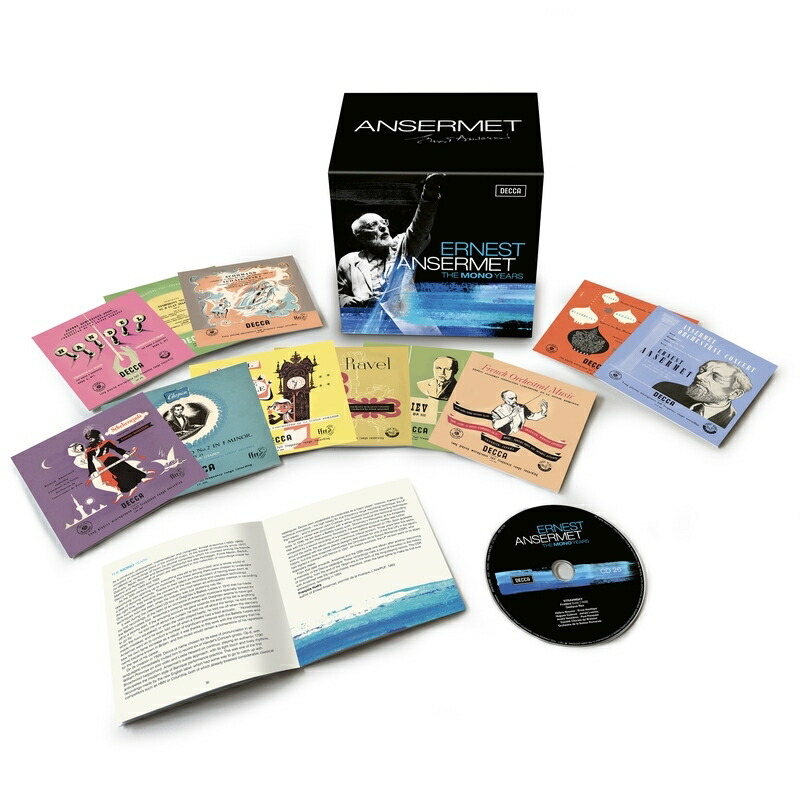 ブックス: 【輸入盤】エルネスト・アンセルメ～モノ・イヤーズ（26CD） - Box Set Classical - 0028948515844 : CD