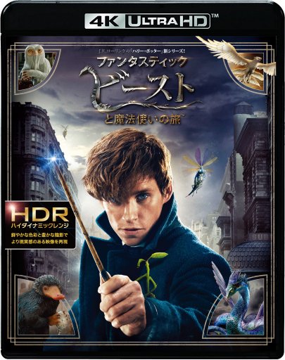 【特典】ファンタスティック・ビーストと魔法使いの旅(4KULTRAHD＋ブルーレイ)【4KULTRAHD】(「バタービールシーズン」紙製コースター)[エディ・レッドメイン]