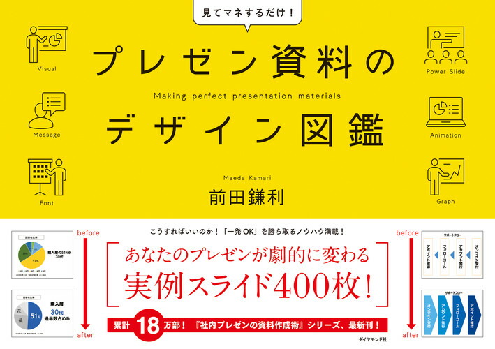 楽天ブックス プレゼン資料のデザイン図鑑 前田 鎌利 本