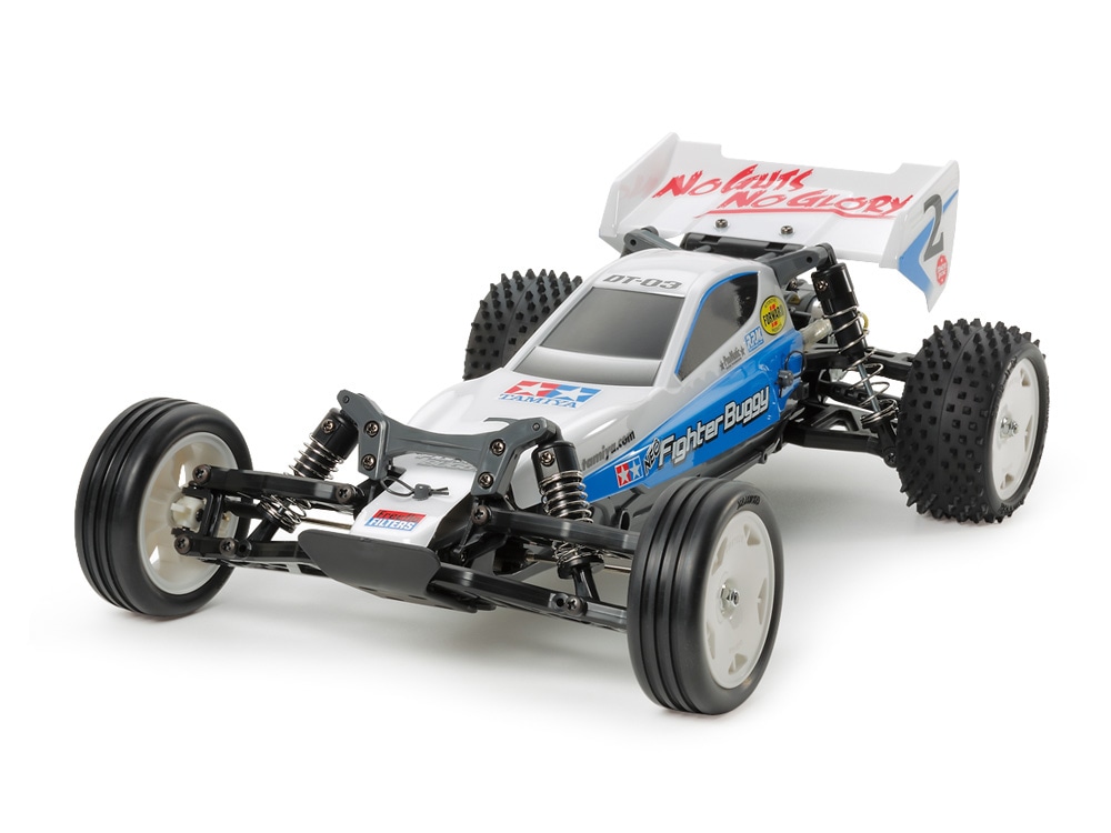 電動RCカーシリーズ 1/10RC ネオ マイティフロッグ (DT-03シャーシ） 【58587】 (ホビーラジコン キット)画像