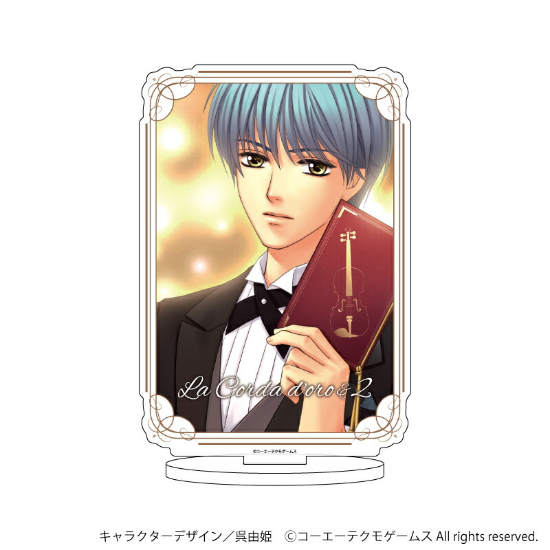 楽天ブックス グッズ キャラアクリルフィギュア 金色のコルダ2 100万人の金色のコルダ 01 月森 蓮 金色のコルダ2 100万人の金色の コルダ Dvd