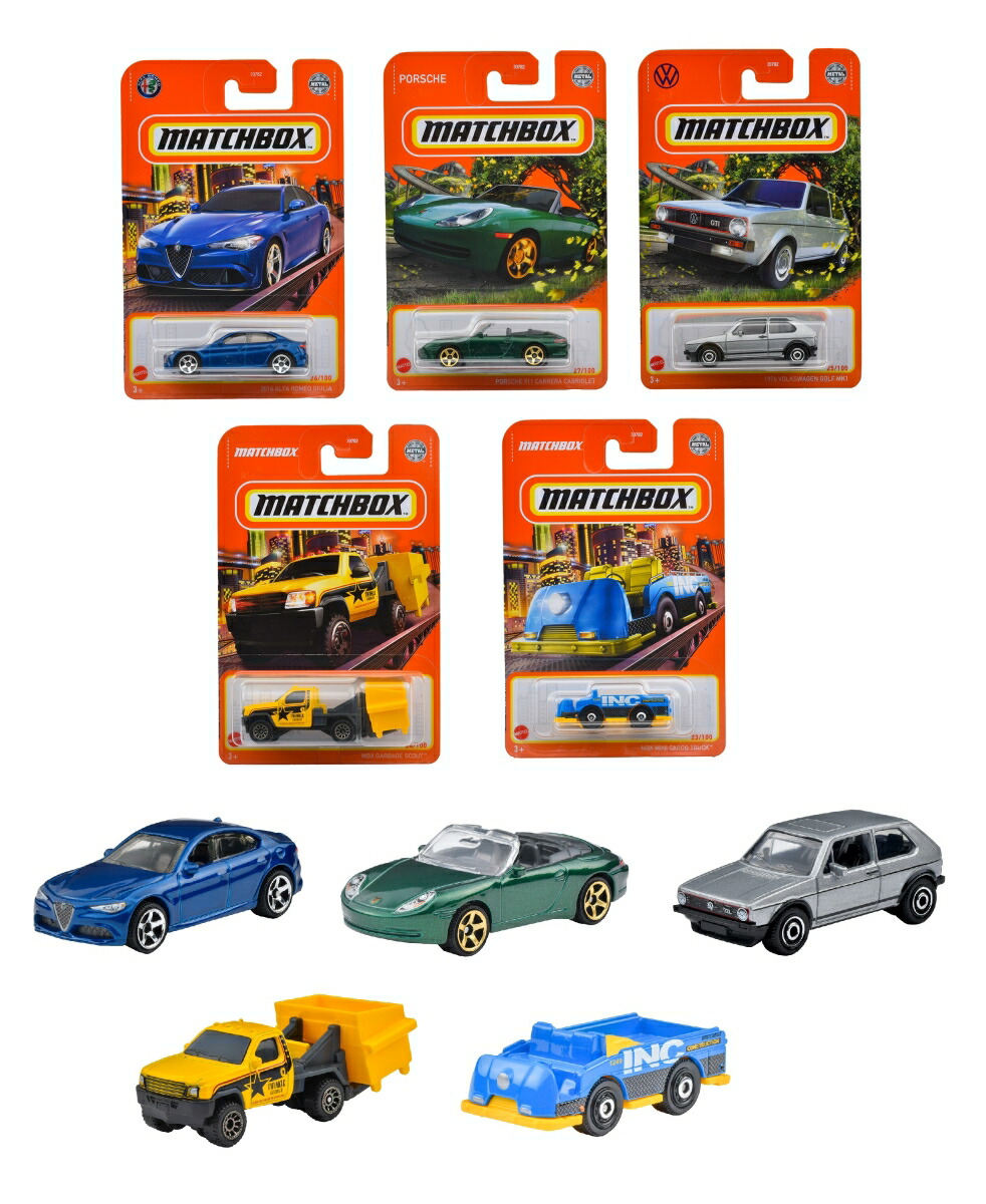 ブックス: マッチボックス(Matchbox) ベーシックカー アソート 【ミニカー24台入り BOX販売】 【3才~】 30782-980B - 玩具 - 4582518945913 : ゲーム