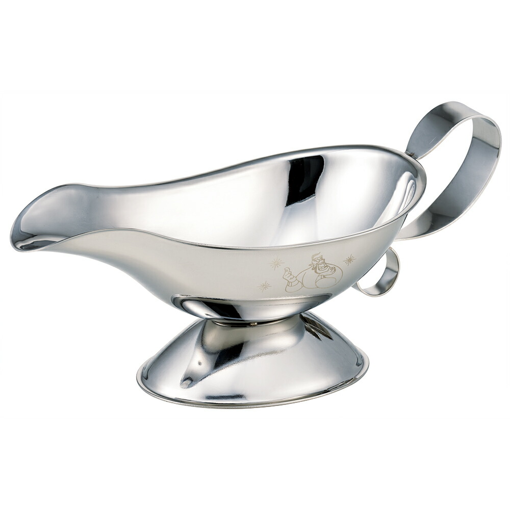 ディズニー アラジン　カレーソースポット ステンレス 洋食器 グレイビーボート画像