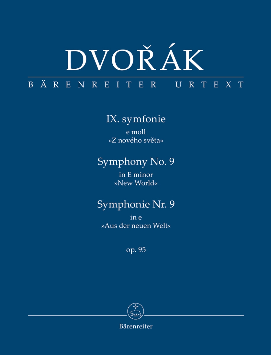 【輸入楽譜】ドヴォルザーク, Antonin: 交響曲 第9番 ホ短調 Op.95 「新世界より」/原典版/デル・マー編: スタディ・スコア画像