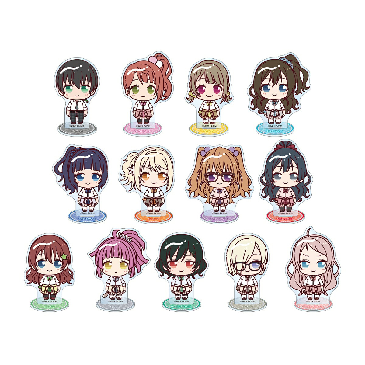 ラブライブ！虹ヶ咲学園スクールアイドル同好会トレーディング ちょこんと！ ギャル制服ver. アクリルスタンド(BOX＝13入)画像