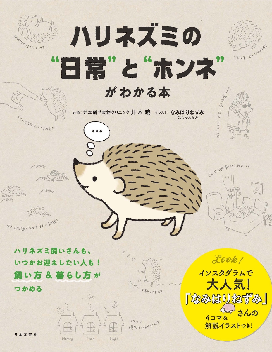 楽天ブックス ハリネズミの 日常 と ホンネ がわかる本 ハリネズミ飼いさんも いつかお迎えしたい人も 飼い方 暮らし方がつかめる 井本 暁 本