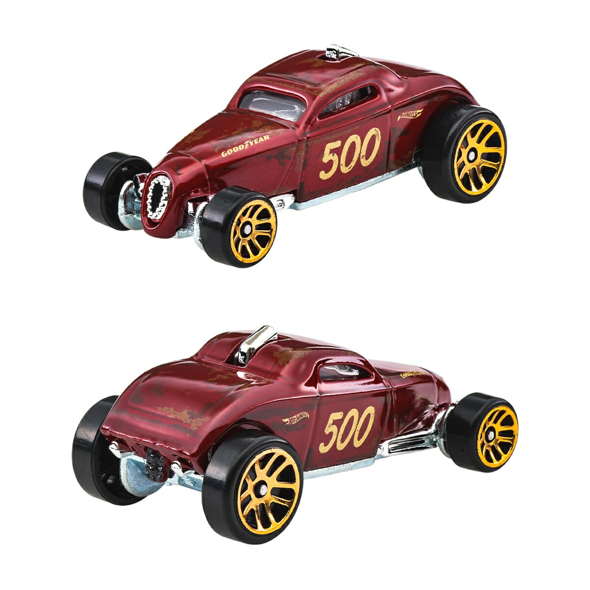 ホットウィール(HotWheels)ヴィンテージアソート-バーン・ファインズ乗り物おもちゃミニカー10台入りBOX販売3歳からマルチHRT81-986H