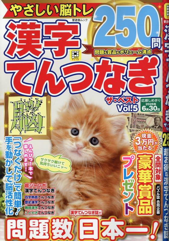 漢字てんつなぎザ・ベストVol.5（晋遊舎ムック）[晋遊舎]