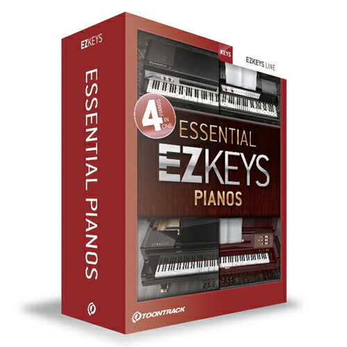 ブックス: EZ KEYS - ESSENTIAL PIANOS EZKEP - クリプトン・フューチャー・メディア - 4511820086083 : PCソフト・周辺機器
