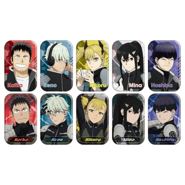 楽天ブックス: アニメ『怪獣8号』 まるかくカンバッジ【1BOX 10パック