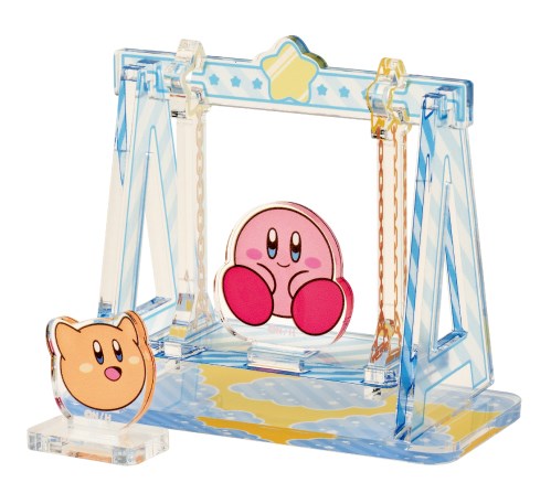 楽天ブックス 星のカービィ うごくジオラマアクリルスタンド3ブランコ カービィ スカーフィ 玩具 ゲーム