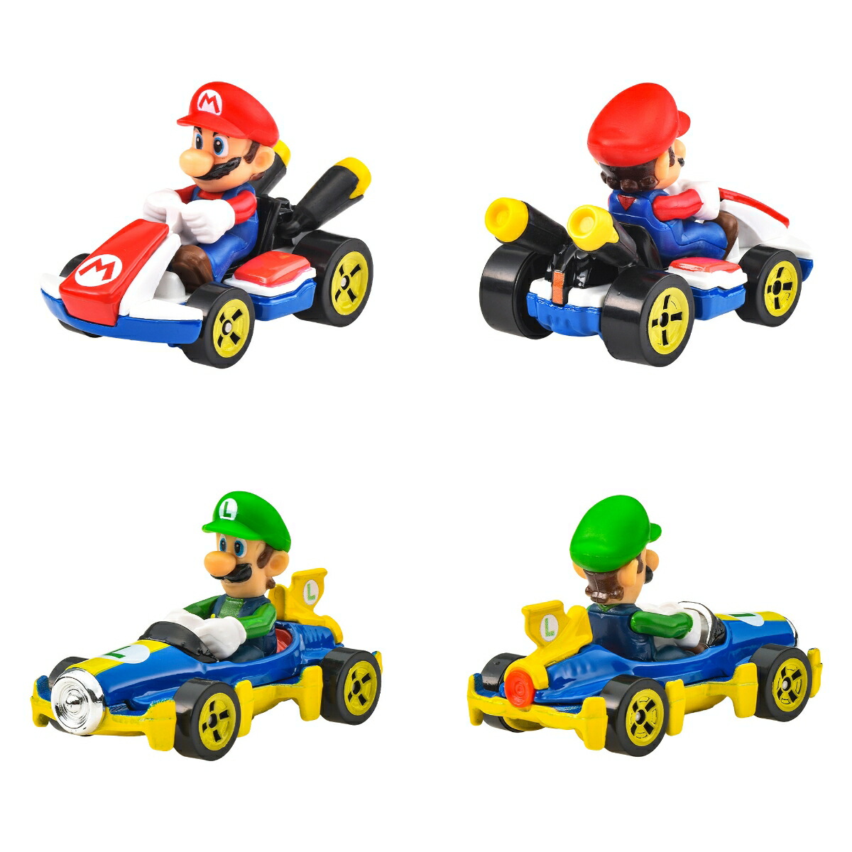 ホットウィール(HotWheels)マリオカートアソート乗り物おもちゃミニカー8台入りBOX販売3歳からマルチGBG25-988C