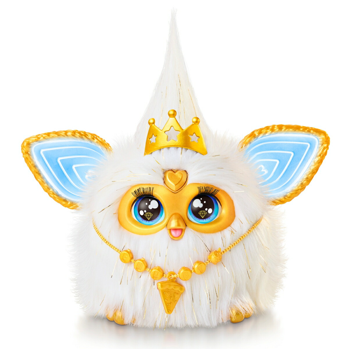 ブックス: FURBY ハズブロ（Hasbro）ファービー ホワイト＆ゴールド 声に反応するインタラクティブトイ 男の子と女の子向け 対象年齢6才以上、ファッションアクセサリー付き、アニマトロニクス 電動ぬいぐるみ 子ども向け、日本語とファービー語 G1938 正規品 - 玩具 - 0195166306094 : ゲーム