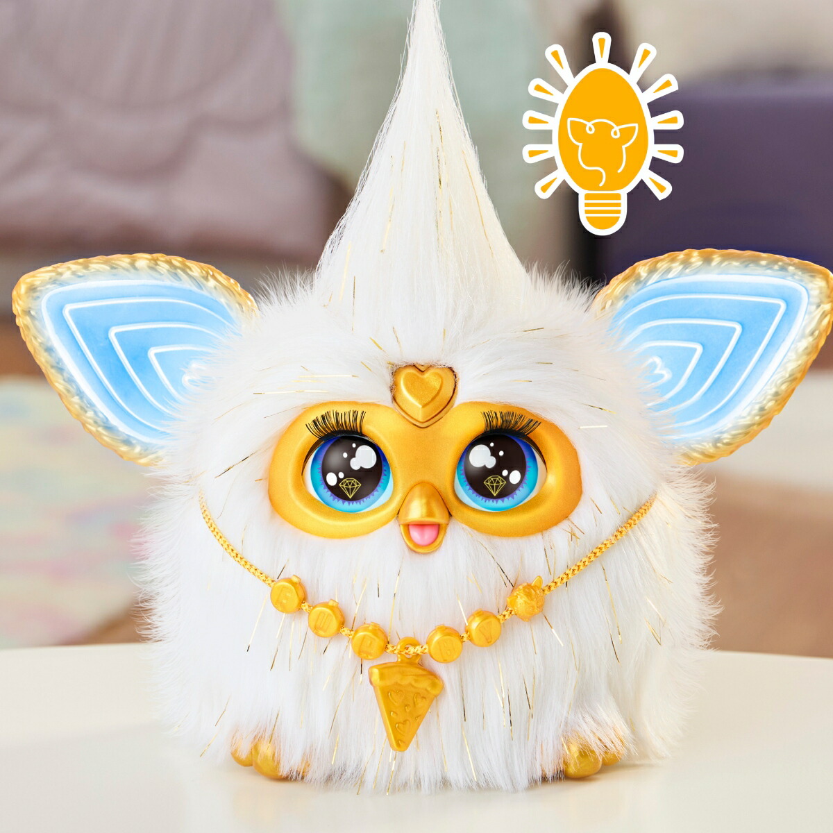 ブックス: FURBY ハズブロ（Hasbro）ファービー ホワイト＆ゴールド 声に反応するインタラクティブトイ 男の子と女の子向け 対象年齢6才以上、ファッションアクセサリー付き、アニマトロニクス 電動ぬいぐるみ 子ども向け、日本語とファービー語 G1938 正規品 - 玩具 - 0195166306094 : ゲーム